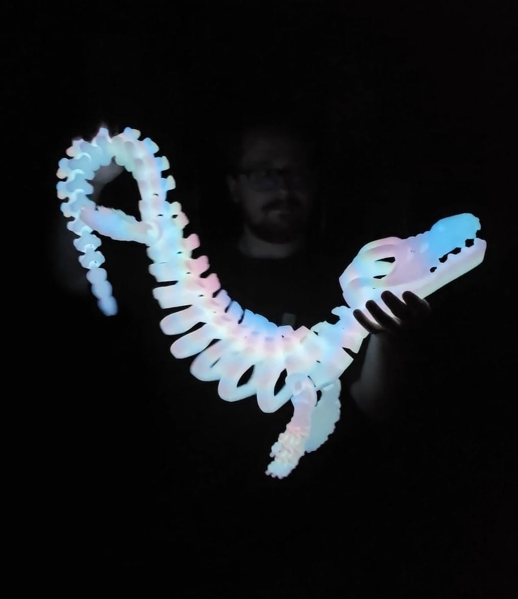 Kingroon - Glow in the Dark - Rainbow PLA