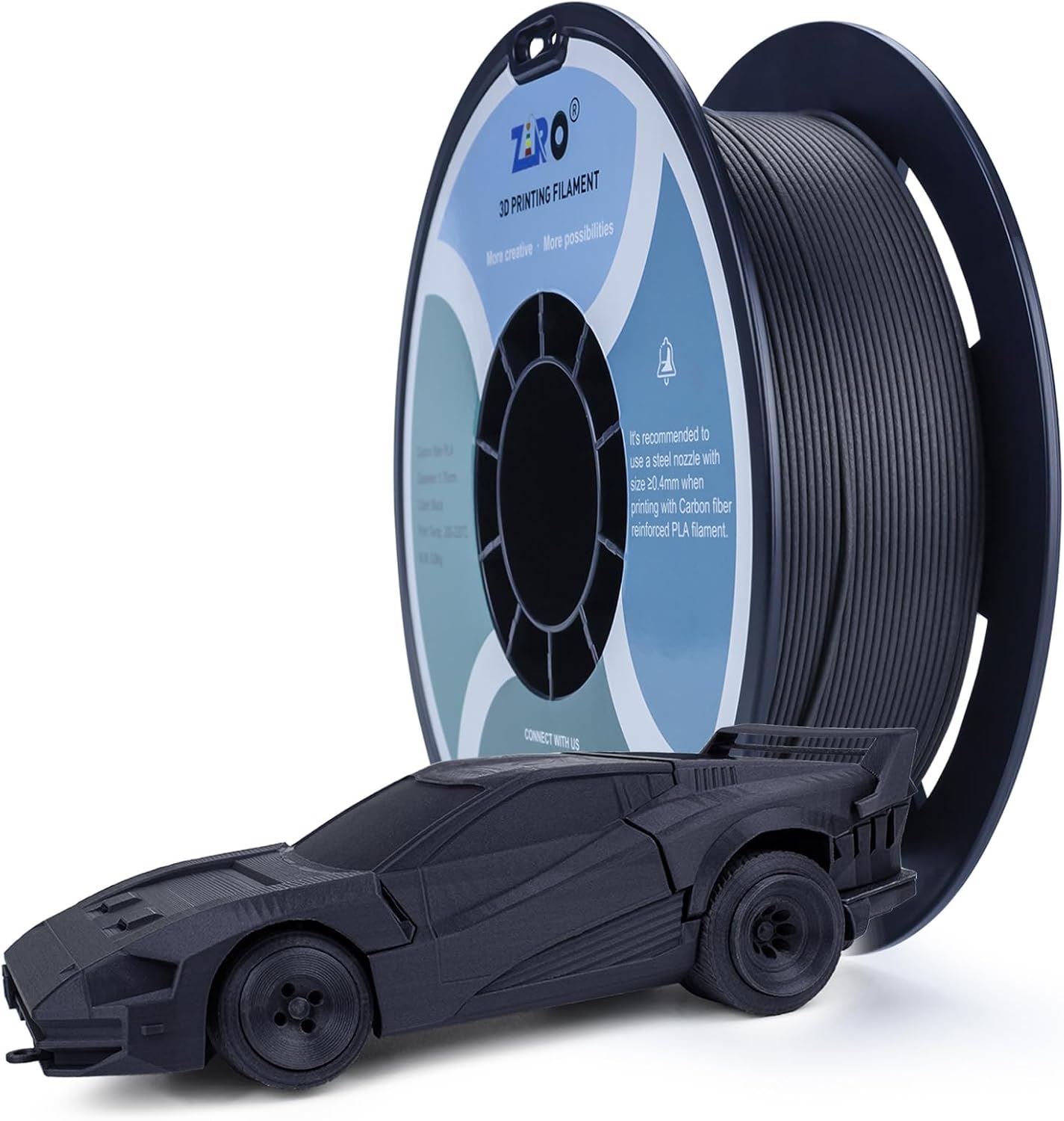 Ziro - Carbon Fiber PLA - Black