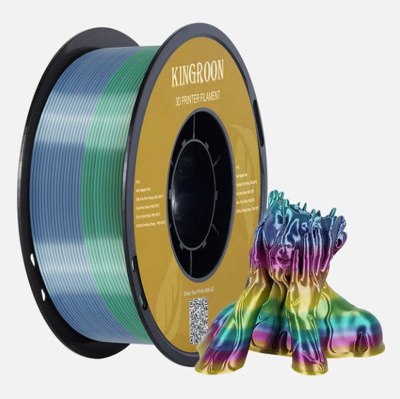 Kingroon Rainbow Silk PLA - Candy