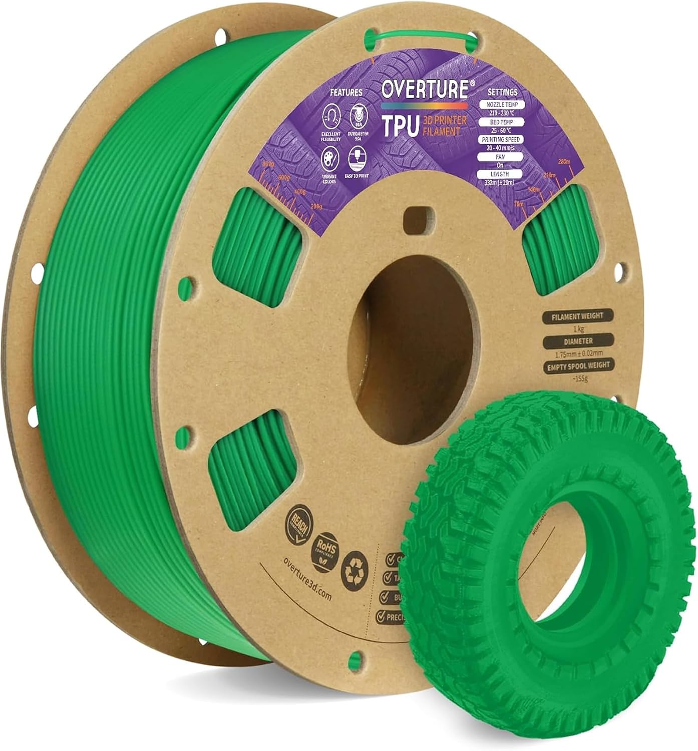 Overture - TPU - Green