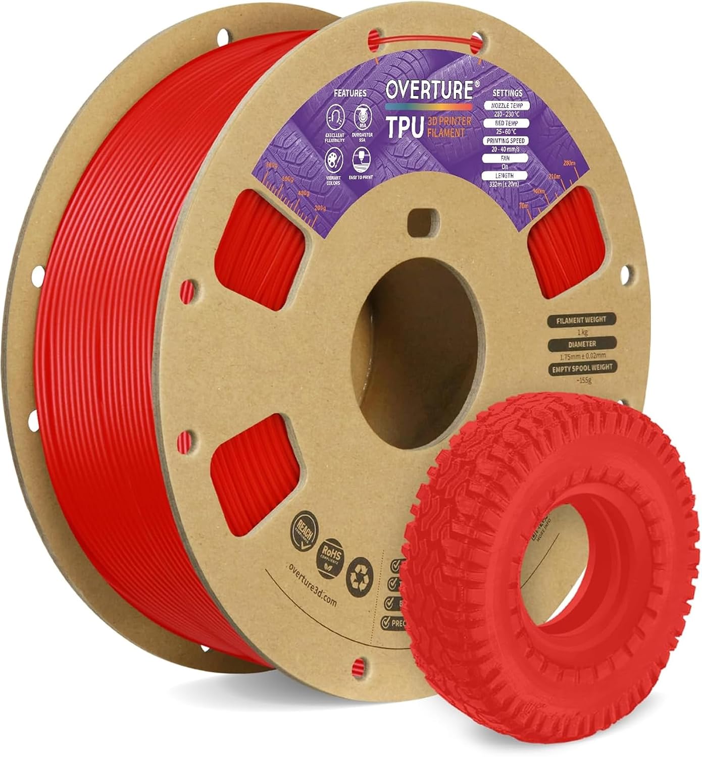 Overture - TPU - Red