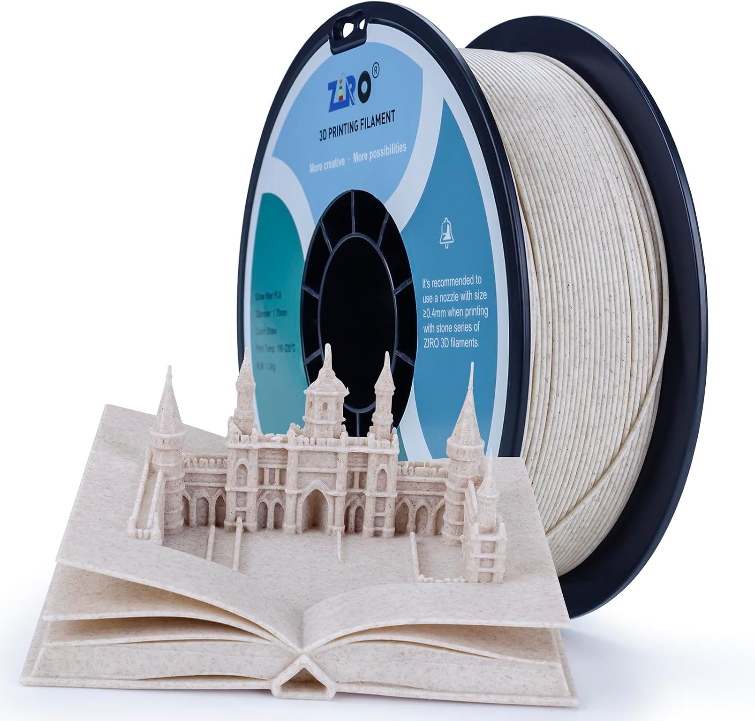 Ziro - Stone PLA - Straw Fiber